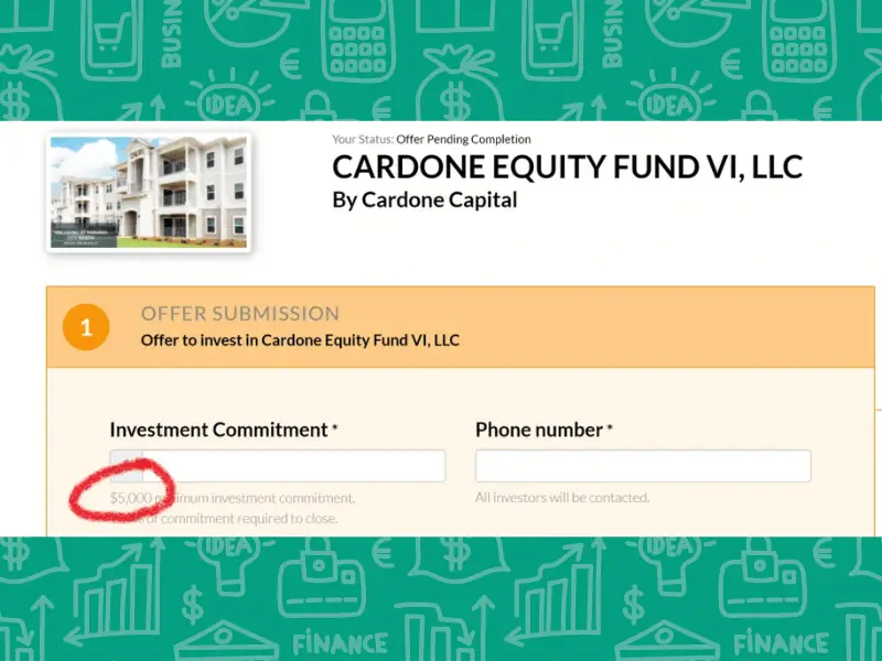 Cardone Capital Equity Fund